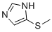 结构式 CAS# 83553-60-0, 4-(甲硫基)-1H-咪唑