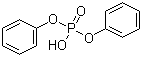Diphenyl phosphate molecular structure (CAS 838-85-7)