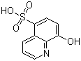 8-羟基喹啉-5-磺酸分子结构 (CAS 84-88-8)