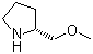结构式 CAS# 84025-81-0, (R)-2-(甲氧基甲基)吡咯烷