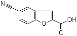 5-Cyano-2-benzo[b]furancarboxylic acid molecular structure (CAS 84102-75-0)