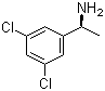 结构式 CAS# 84499-75-2, [(1S)-1-(3,5-二氯苯基)乙基]胺