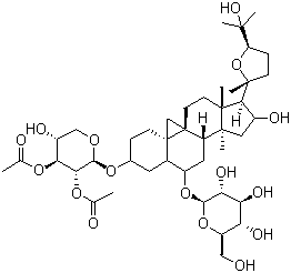 Astragaloside I molecular structure (CAS 84680-75-1)