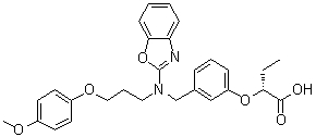 结构式 CAS# 848259-27-8, 培马贝特