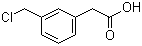 结构式 CAS# 857165-45-8, (3-氯甲基苯基)乙酸
