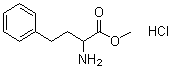 DL-Homophenylalanine methyl ester hydrochloride molecular structure (CAS 85808-33-9)