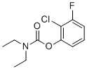 2-Chloro-3-fluorophenyl diethylcarbamate molecular structure (CAS 863870-76-2)