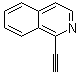 结构式 CAS# 86520-96-9, 1-乙炔基异喹啉