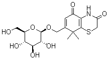 Xanthiside molecular structure (CAS 866366-86-1)