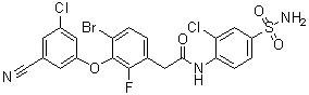 结构式 CAS# 867365-76-2, Ro 0335