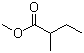 Methyl 2-methylbutyrate molecular structure (CAS 868-57-5)