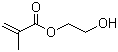 2-Hydroxyethyl methacrylate molecular structure (CAS 868-77-9)