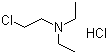 2-Diethylaminoethylchloride hydrochloride molecular structure (CAS 869-24-9)