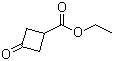 Ethyl 3-oxocyclobutanecarboxylate molecular structure (CAS 87121-89-9)