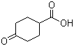 4-Oxocyclohexanecarboxylic acid molecular structure (CAS 874-61-3)