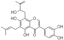 结构式 CAS# 874303-34-1, Millewanin H