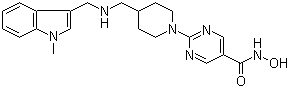 JNJ 26481585 molecular structure (CAS 875320-29-9)