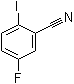 结构式 CAS# 877868-92-3, 5-氟-2-碘苯甲腈