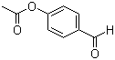 4-乙酰氧基苯甲醛分子结构 (CAS 878-00-2)