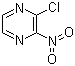 结构式 CAS# 87885-43-6, 2-氯-3-硝基吡嗪