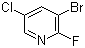 结构式 CAS# 884494-87-5, 3-溴-5-氯-2-氟吡啶