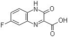 7-Fluoro-3-oxo-3,4-dihydroquinoxaline-2-carboxylic acid molecular structure (CAS 885271-79-4)