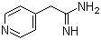 结构式 CAS# 885953-93-5, 2-(吡啶-4-基)乙酰胺