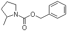 2-Methyl-1-pyrrolidinecarboxylic acid phenylmethyl ester molecular structure (CAS 886576-75-6)