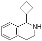结构式 CAS# 886759-47-3, 1-环丁基-1,2,3,4-四氢异喹啉