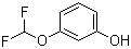 结构式 CAS# 88798-13-4, 3-(二氟甲氧基)苯酚