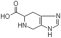 结构式 CAS# 88980-06-7, 4,5,6,7-四氢-3H-咪唑并[4,5-c]吡啶-6-甲酸