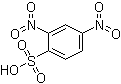 2,4-二硝基苯磺酸分子结构 (CAS 89-02-1)