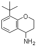 结构式 CAS# 890839-83-5, 8-叔丁基苯并二氢吡喃-4-胺
