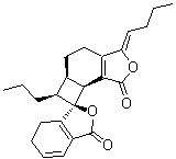 结构式 CAS# 89354-45-0, Z-6,8',7,3'-Diligustilide