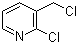 结构式 CAS# 89581-84-0, 2-氯-3-氯甲基吡啶