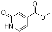 Methyl 2-oxo-1,2-dihydro-4-pyridinecarboxylate molecular structure (CAS 89937-77-9)
