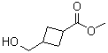 结构式 CAS# 89941-55-9, 3-(羟甲基)环丁烷羧酸甲酯