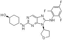 结构式 CAS# 899805-25-5, Tanzisertib