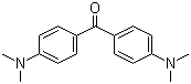 4,4'-二(N,N-二甲氨基)二苯甲酮分子结构 (CAS 90-94-8)