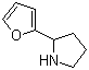 structure of CAS# 90086-89-8, 2-(Furan-2-yl)pyrrolidine;2-Furan-2-ylpyrrolidine