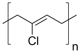 Polychloroprene molecular structure (CAS 9010-98-4)
