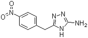 5-(4-Nitrobenzyl)-4H-1,2,4-triazol-3-amine molecular structure (CAS 90349-93-2)