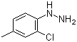 2-Chloro-4-methylphenylhydrazine molecular structure (CAS 90631-70-2)