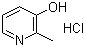3-Hydroxy-2-methylpyridine hydrochloride molecular structure (CAS 90724-46-2)