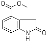 structure of CAS# 90924-46-2, Methyl 2-oxindole-4-carboxylate
