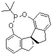 结构式 CAS# 912457-08-0, (11aS)-5-叔丁基-10,11,12,13-四氢二茚并[7,1-de:1',7'-fg][1,3,2]二氧杂磷杂环辛二烯