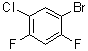 结构式 CAS# 914636-89-8, 1-溴-5-氯-2,4-二氟苯