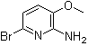 结构式 CAS# 916737-77-4, 2-氨基-6-溴-3-甲氧基吡啶