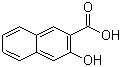 2-羟基-3-萘甲酸分子结构 (CAS 92-70-6)