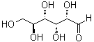 structure of CAS# 921-60-8, L-Glucose;FM 602; L(-)-Glucose; Levoglucose